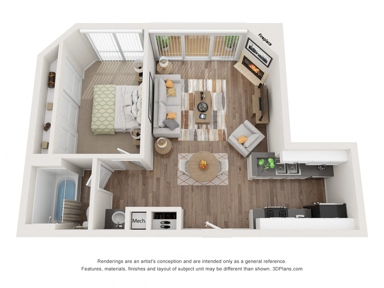 1611 N Formosa Ave Studio-2 Beds Apartment for Rent - Photo Gallery 17